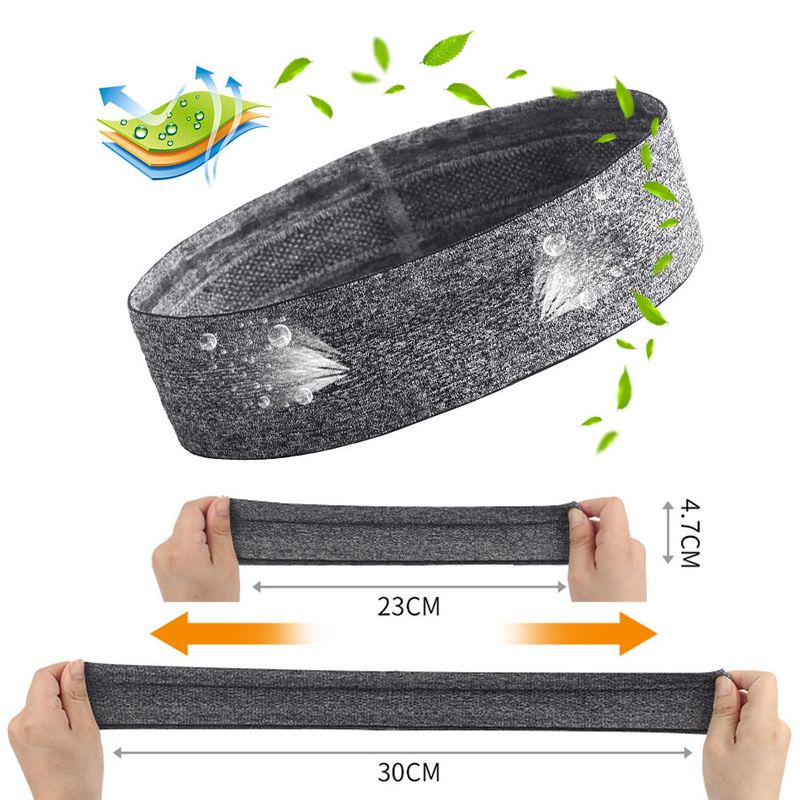 Fascia per la testa anti-sudore, traspirante, per yoga, fitness, per uomini e donne, per corsa, basket, protezione per la fronte, capelli_voghion.com