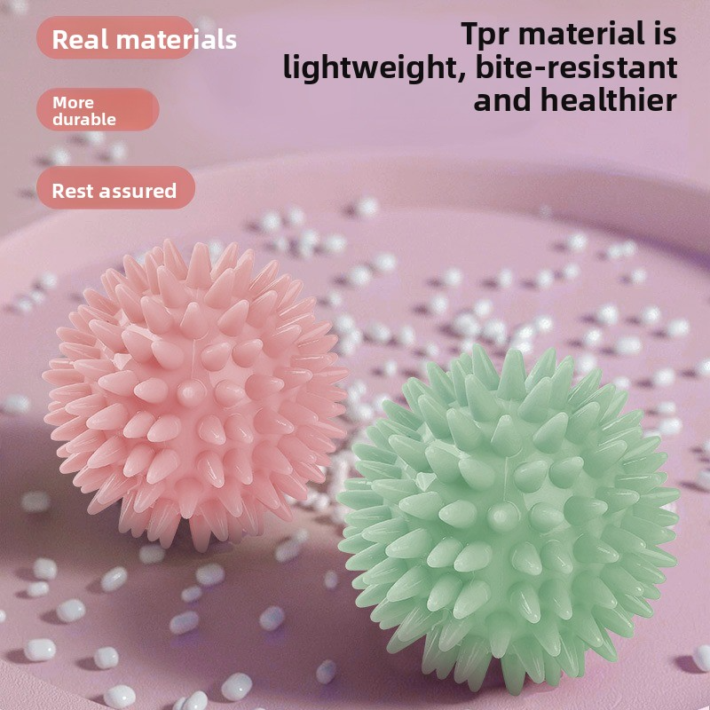 Macaron - Colored Bite - Resistant TPR Squeaky Toy For Pets_voghion.com