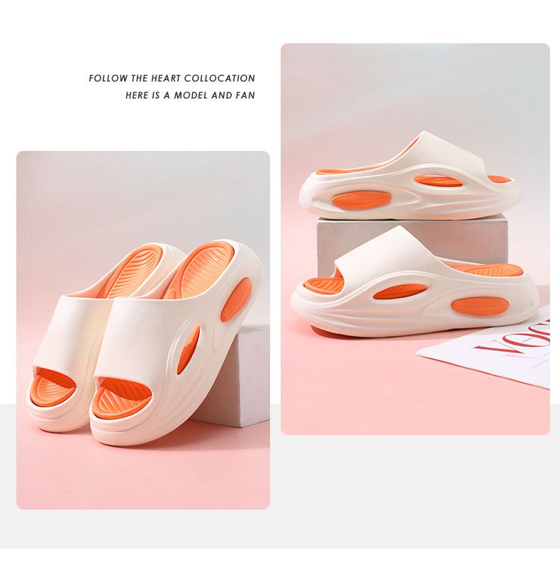 Men's And Women's Thick Sole Non-slip Increase Flip-flops Casual Fashion Soft Sole Beach Sandals Men_voghion.com