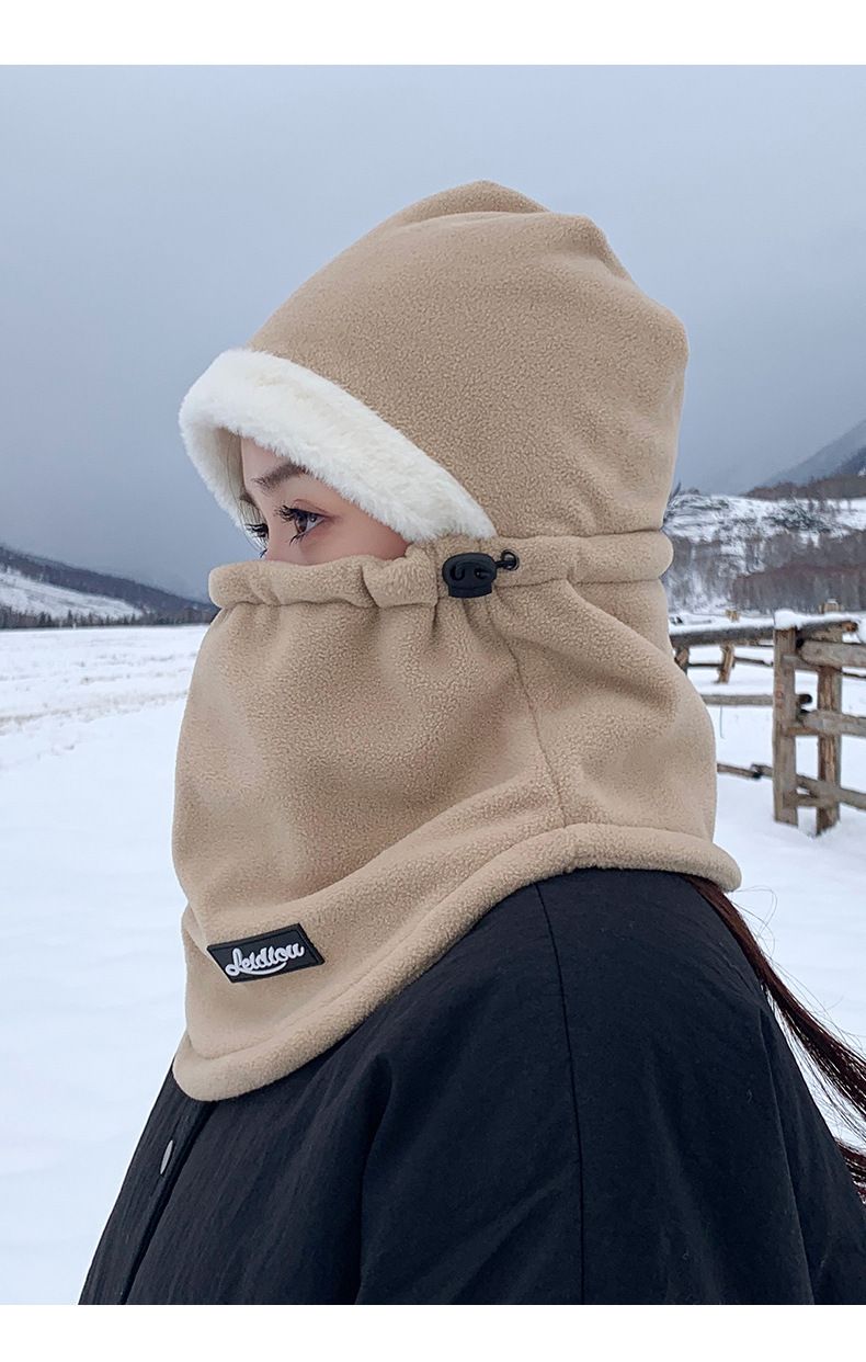 Gorros mullidos Pasamontañas Mascarillas térmicas Gorros Bufandas Baberos Gorras deportivas hombre y mujer_voghion.com