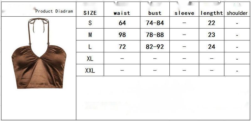 Top corto corto, stile francese, con spalline, fresco e sexy, nuovo, da donna, tinta unita, stile ragazza calda_voghion.com