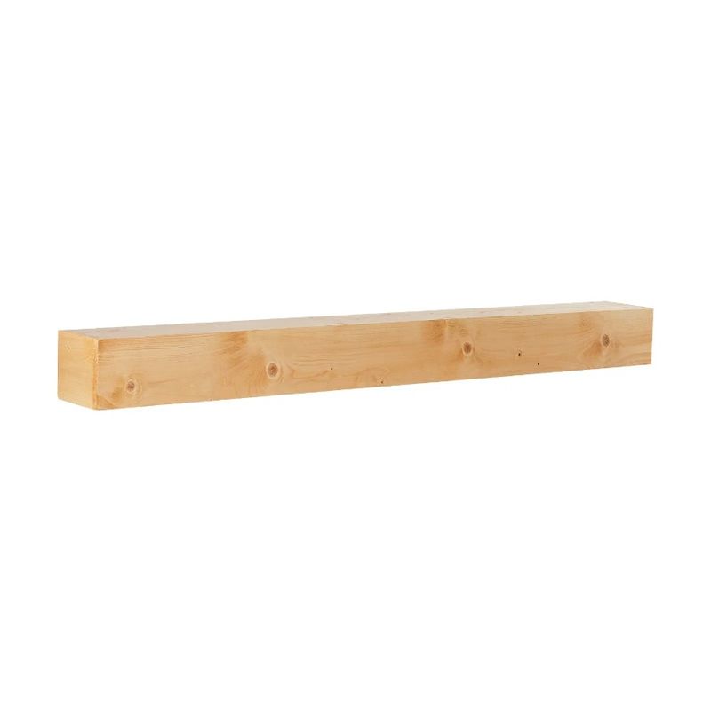 72 Mantel Fireplace Rustic Wood Shelf Floating Natural Fireplace Mantel_voghion.com