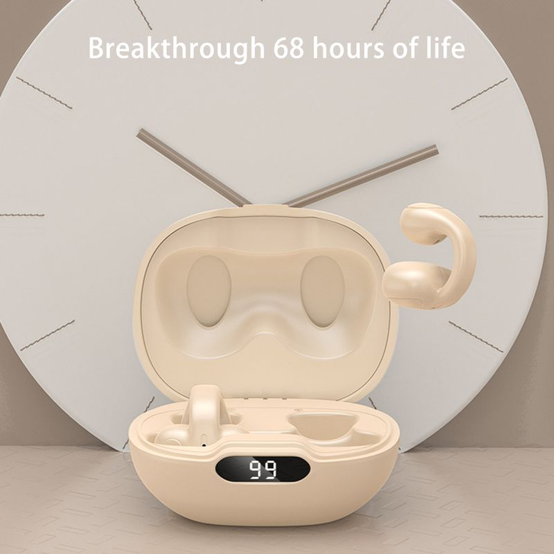 Noise HiFi Clip Wireless S518 Reduction Ear Earphones Sound Comfortable Bluetooth-compatible 5.3 Headphones Earbuds buds_voghion.com