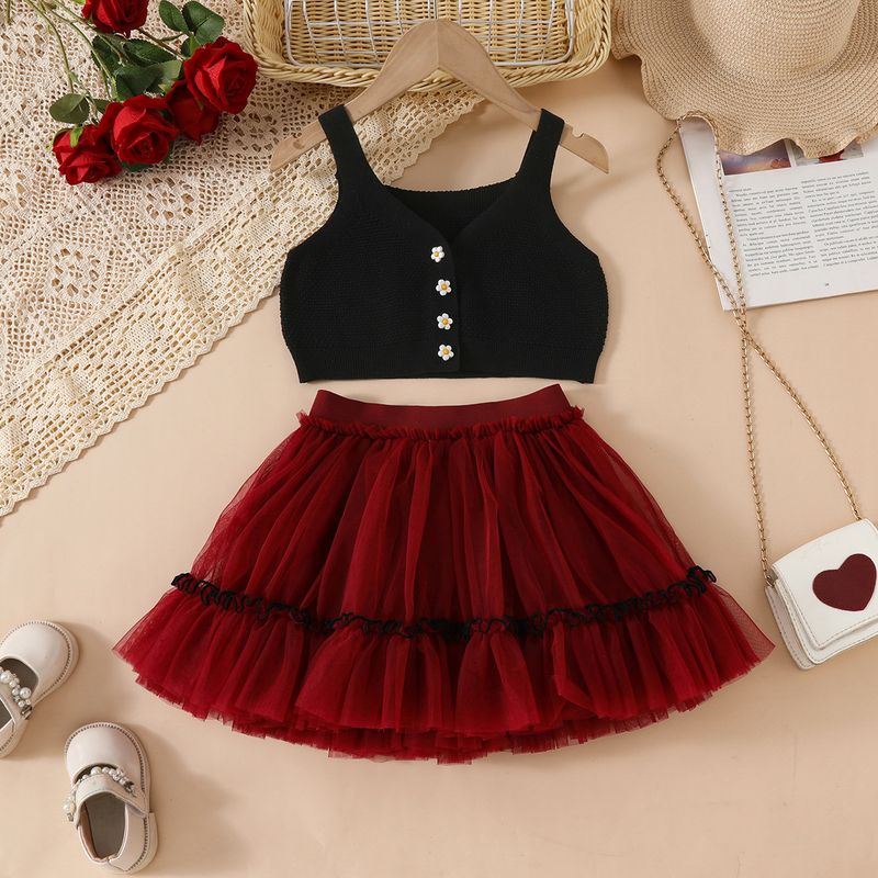 Mutter Kinder Tutu Rock Ausländischen Mädchen Rock Neue Stil Baby Mädchen Tutu Rock Stilvolle kinder Mesh Rock_voghion.com