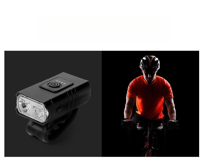 Set di accessori per bici da strada e mountain bike, con torcia frontale ad alta luminosità in lega di alluminio per bicicletta_voghion.com
