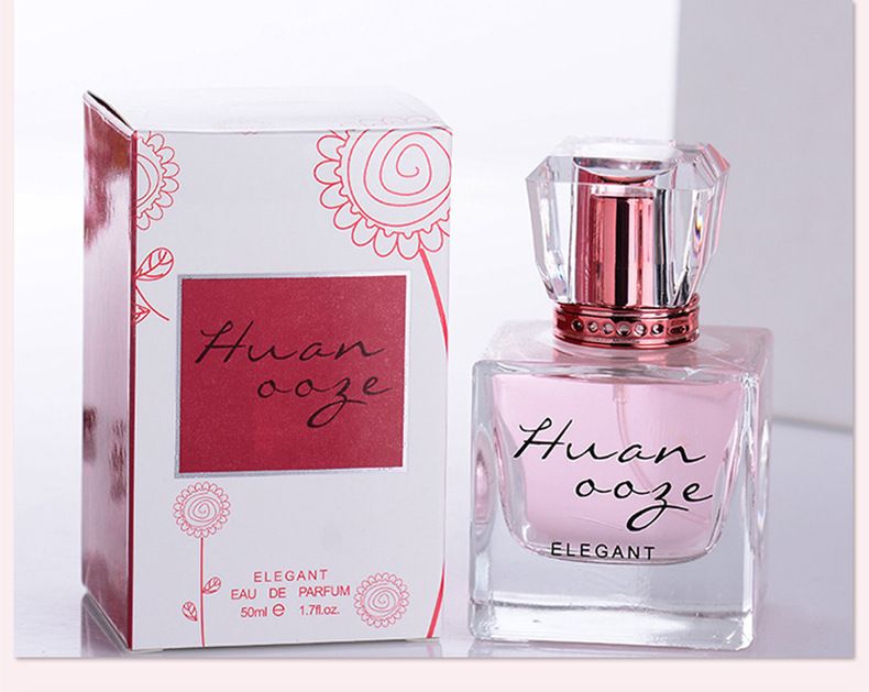 Perfume Huanqin 2024, nuevo perfume 2099 para mujer, fragancia de rosa y jazmín, fresco y duradero, 50 ml._voghion.com