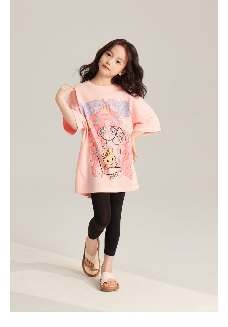 Kids Clothing Stylish Outer Wear Elastic Yoga Pants Thin Tights_voghion.com