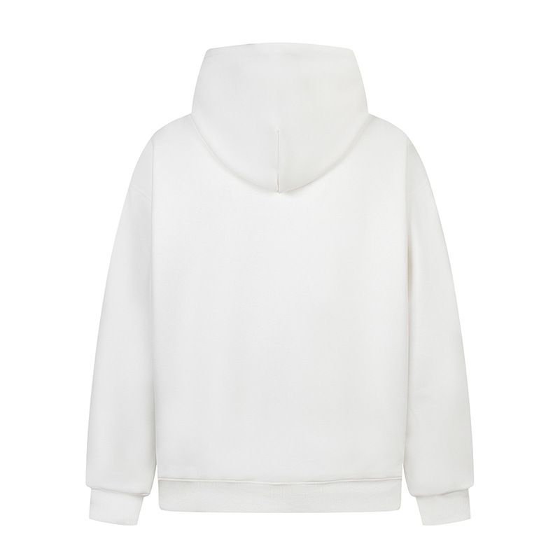 Felpa con cappuccio con stampa graffiti vintage - Pullover oversize unisex in tessuto di cotone pesante_voghion.com