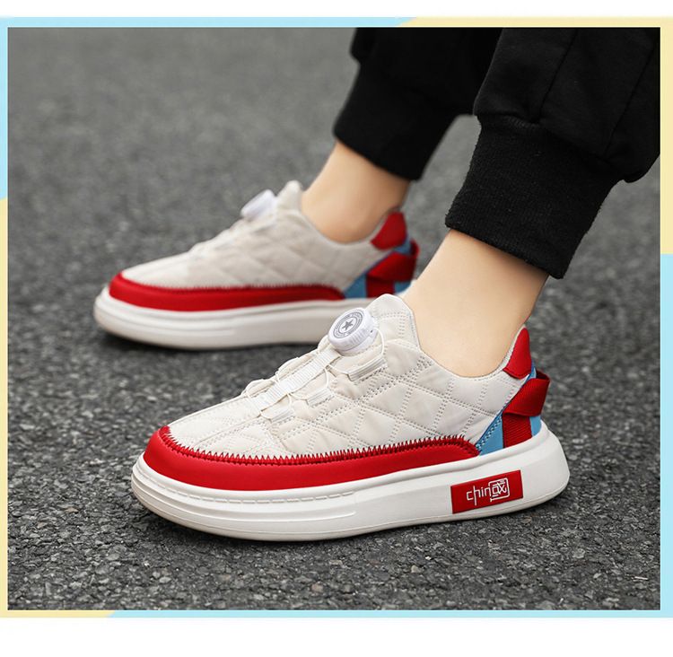 Children's Shoes Spring And Summer New Children's Sports Shoes Rotating Buttons For Middle And Large Children Spring Boys Trendy Brand_voghion.com