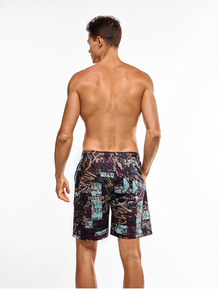 Herrenbekleidung Herren Shorts aus reiner Baumwolle Sommer Dünne Home Pants Sommer Coole Strandhose Lockere Freizeithose Home Pyjamas_voghion.com