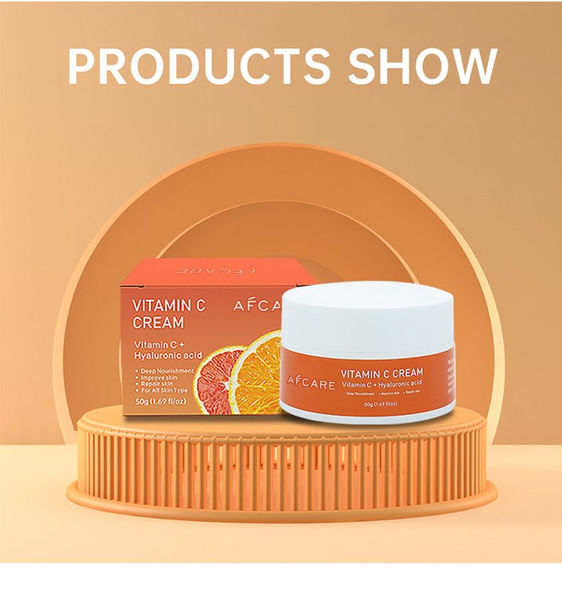 Vitamin C Mineral Facial Moisturizing & Refreshing Cream for Dry to Normal skin Day and Night,Skin Whitening Cream and Whitening Cream_voghion.com