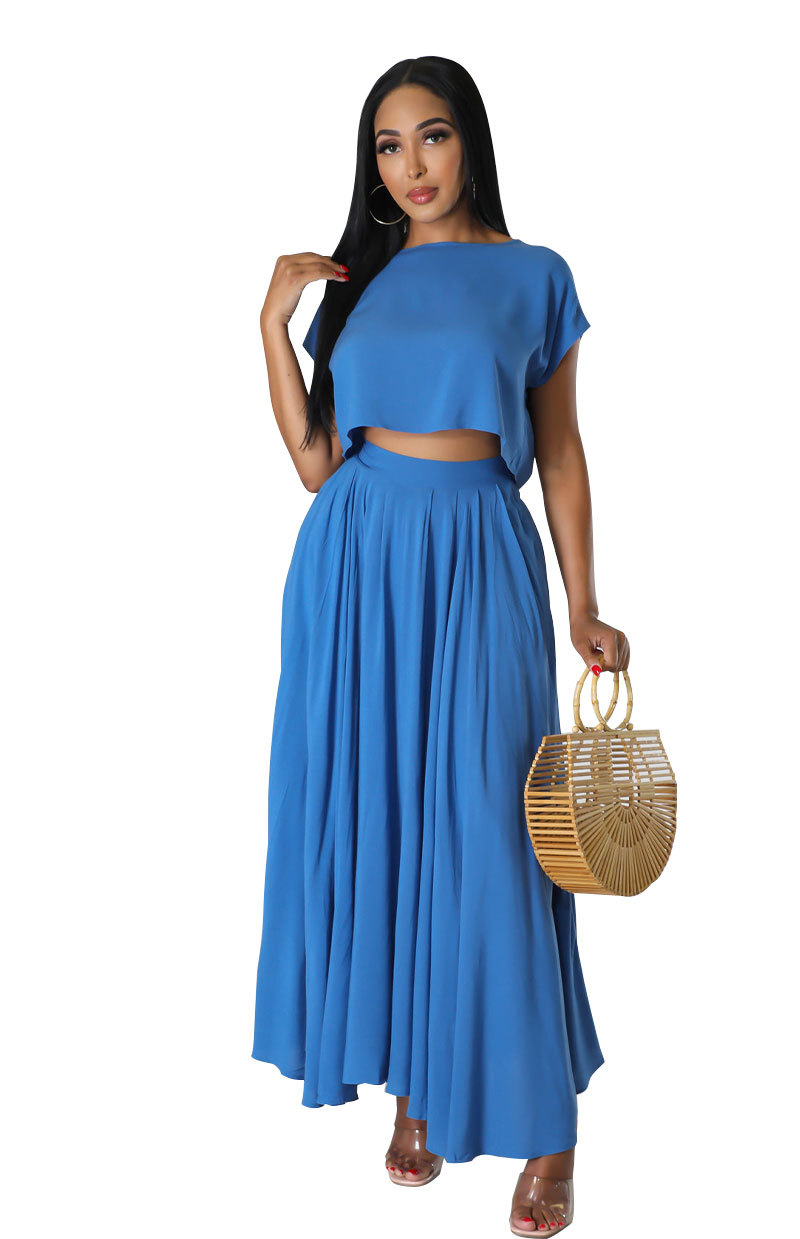 women's dress two-piece skirt 2023 new style_voghion.com