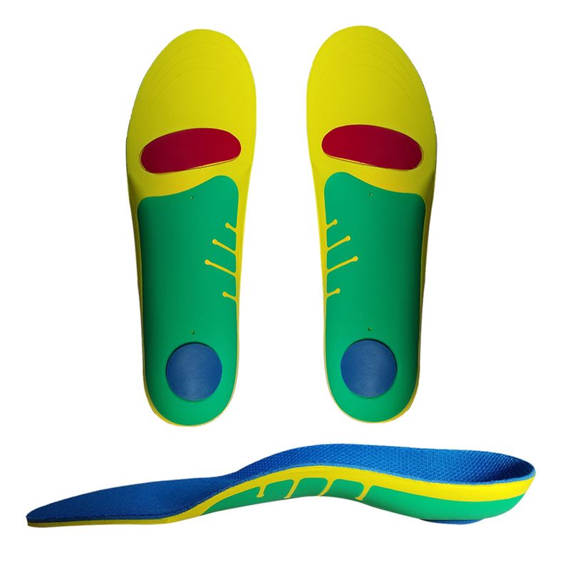 Flat foot correction insole inward eight shaped foot eversion flat foot XO type leg correction male and female adult high arch pad exercise_voghion.com