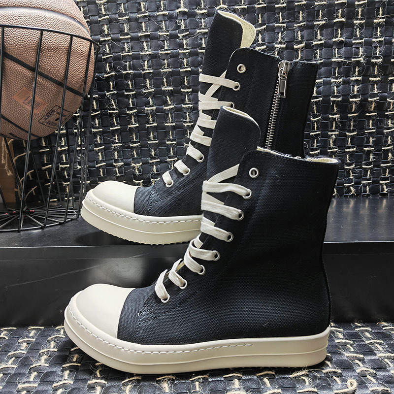 Scarpe da uomo Guangzhou, sport per il tempo libero autunnali e invernali, semplici e di grande aiuto per gli studenti maschi, con lacci in tessuto cerato rotondo_voghion.com