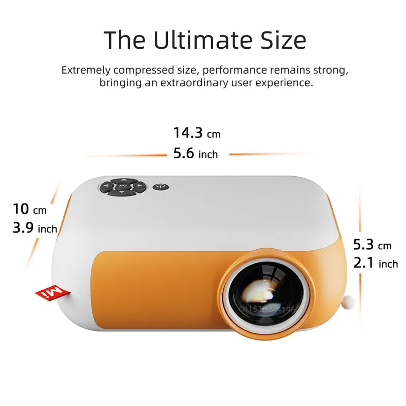A10 nešiojamasis mini teatras 3D LED kino išmanusis televizorius namų garso palaikymas Full HD 1080p vaizdo pluošto projektorius_voghion.com