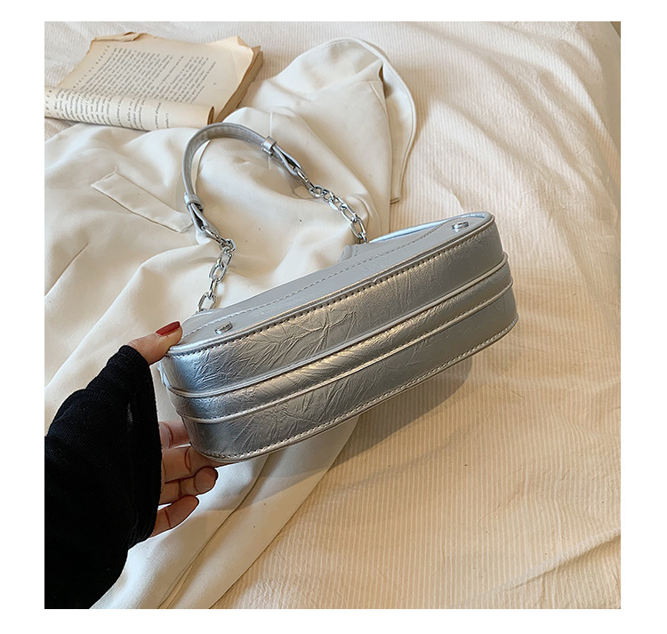 Niche haut de gamme chaîne aisselle sac pour femmes 2023 été nouveau Style Simple polyvalent sac à bandoulière une pièce livraison directe_voghion.com