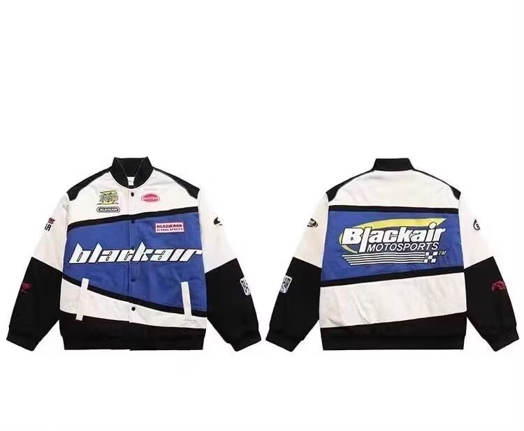 Neu Hip Hop Racing Anzug Bestickte Motorrad Baseball Jacke Jacke Für Männer_voghion.com