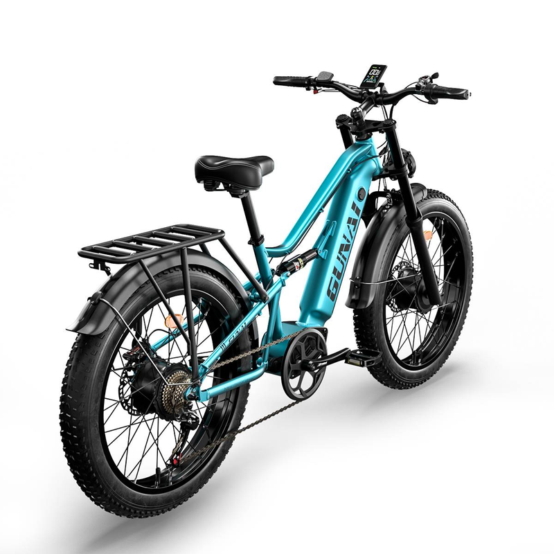 GUNAI-M2 Ebike 2000 W električno kolo z dvojnim motorjem 26x4,0 Off Road Fat Tire električna kolesa z navorom 130 NM 48 V 17,5 AH baterija_voghion.com