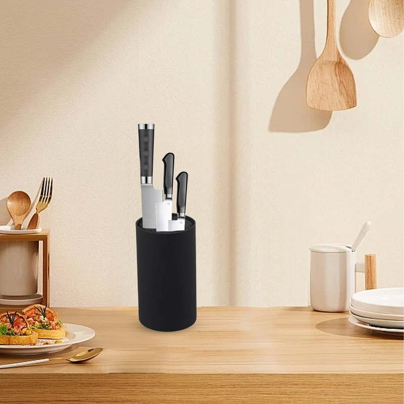 Messerblock Besteck Nützlicher Küchenorganizer Aufbewahrungsversorgung Haushaltsregalhalter Ständer Messer_voghion.com