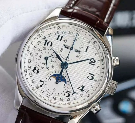 Orologio da uomo con fasi lunari a otto lancette, orologio meccanico completamente automatico per sole, luna e stelle, orologio da uomo d'affari_voghion.com