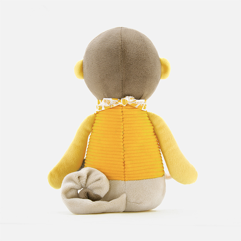 Stuffed Animals Soft Life Spot Wholesale Monkey Doll Short Plush Monkey Toy Baby Companion Comfort Doll_voghion.com