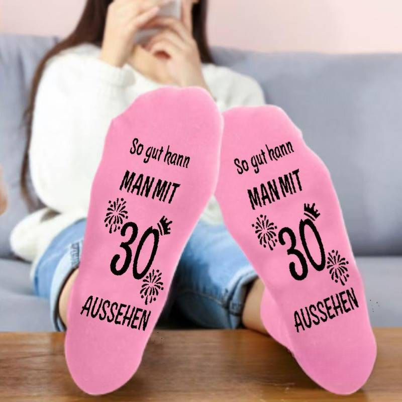 Calzini antiscivolo in cotone da donna – Impugnature in silicone antiscivolo, traspiranti e antiodore (età 30/40/50, taglia unica)_voghion.com