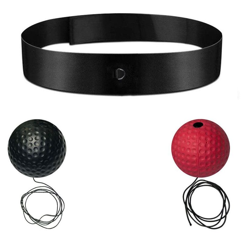 Hoofdgemonteerde boksreflex kindergevechtsdecompressie Magic Speed Ball, training voor volwassenen, fitness en_voghion.com