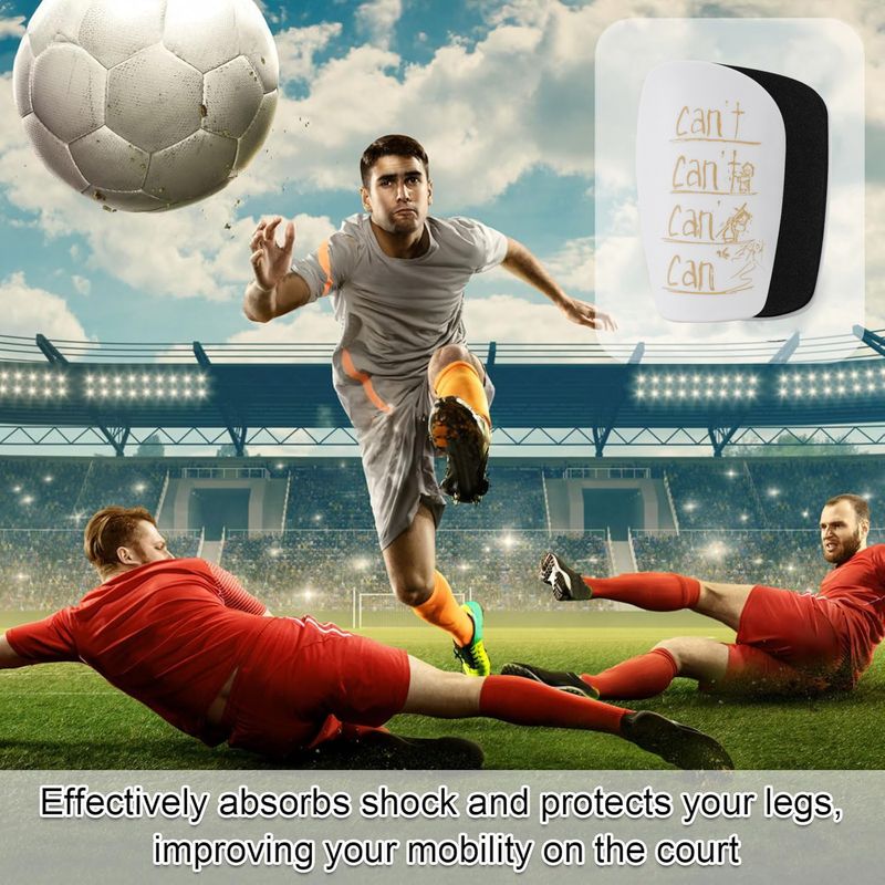 Shin Guard Anti Collision Thickened Football Leg Guards Football Leg Guards Wear Resistant Student Football Leg Guards Knee Pads_voghion.com