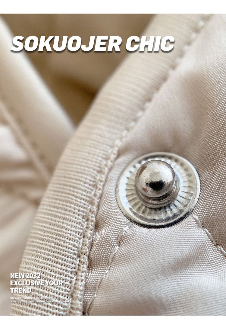 Women's Quilted Sleeveless Vest Jacket – Lightweight Winter Puffer Vest With Stand Collar, Stylish Outerwear For Casual & Layering_voghion.com