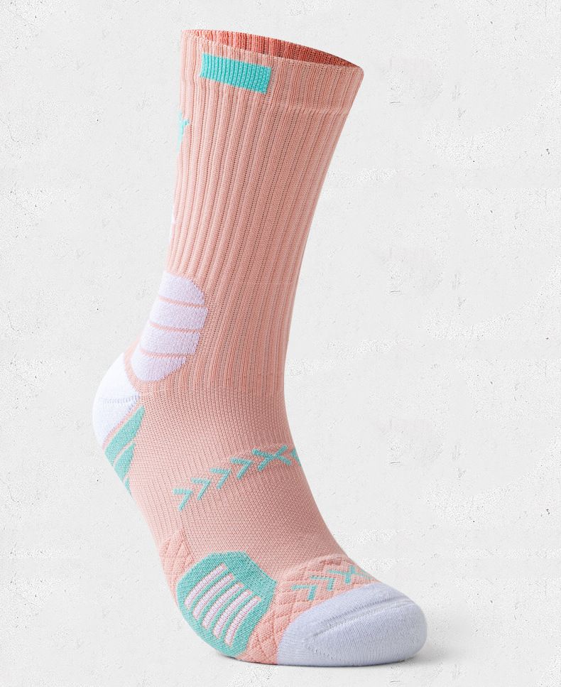 Basketball Socks Men's Medium And High Tube Autumn And Winter Towel Bottom Thickened Non-slip Socks Shock-absorbing Socks High-top Sports Running_voghion.com