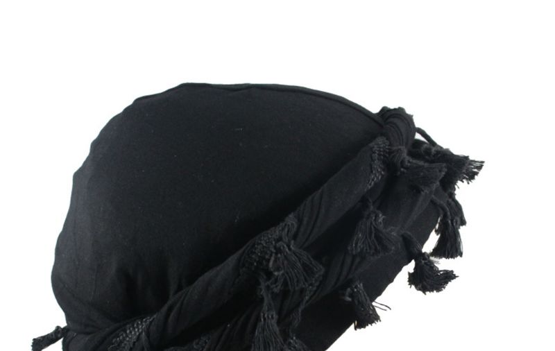 Bonnet unisexe doublé d'étain pour homme, foulard à franges, bonnet personnalisé pour soins capillaires, bonnet à queue torsadée pour femme_voghion.com