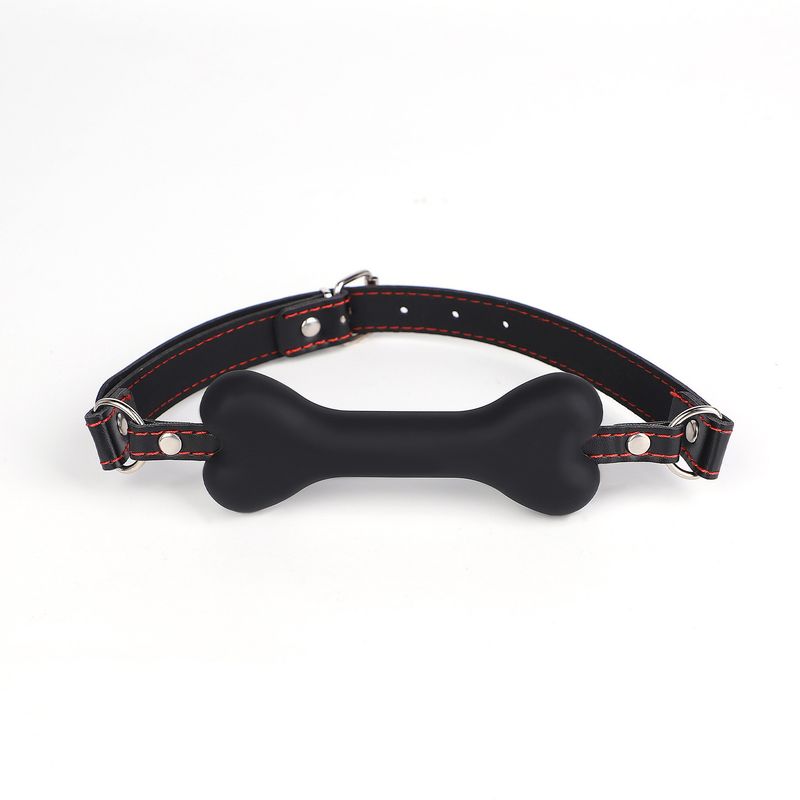 Soft Harness Silicone Dog Bone Ball Open Mouth Bdsm Bondage Slave Gag Products Sm Sex Toys For Women_voghion.com