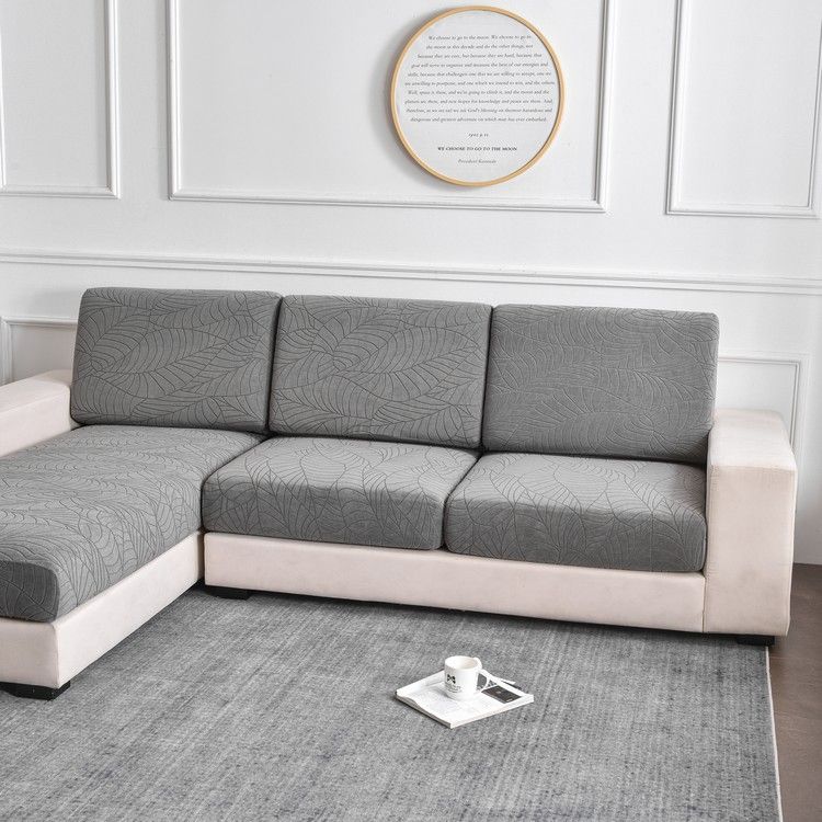 Meubles de maison Housse de coussin élastique en jacquard imperméable pour canapé, housse de canapé anti-poussière, quatre saisons, universelle, housse complète, housse de coussin de canapé_voghion.com
