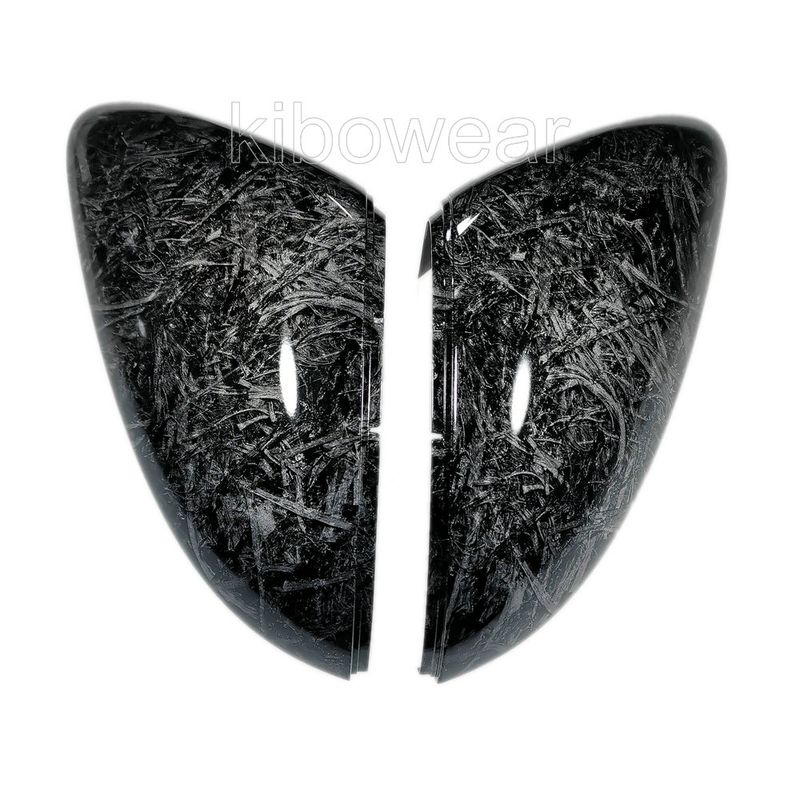 2 stücke Geschmiedet Carbon Seite Spiegel Abdeckung für VW Golf 7 MK7 7,5 GTD R GTI GTE VII Kappe E-golf Sportsvan 2013 2018 2019 ersetzen_voghion.com