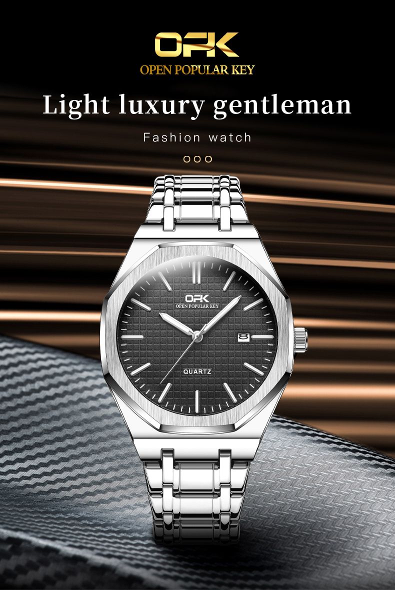 Mens Watch Original Waterproof Luminous Automatic Watch Quartz Watches For Men Wristwatch Stainless Steel Reloj Hombre_voghion.com