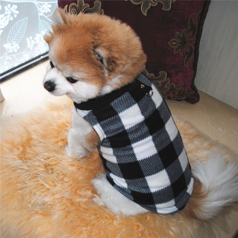 Abbigliamento per animali domestici diretto dalla fabbrica, per cani, autunno e inverno, in pile polare, fibbia di trazione, 27 colori brevettati, saranno oggetto di indagine_voghion.com