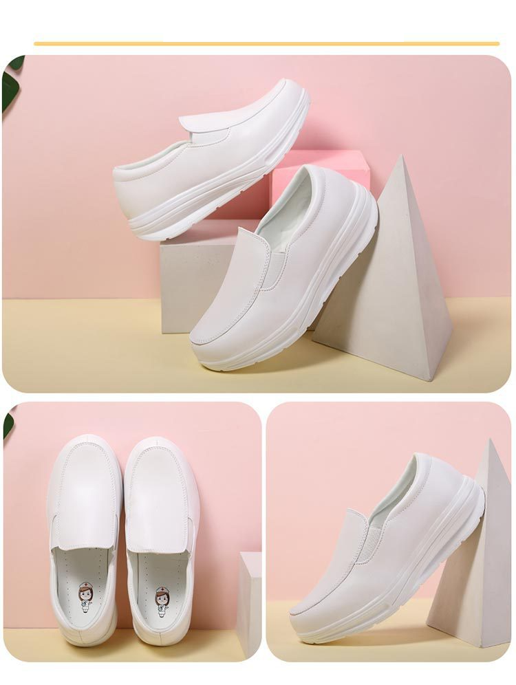 Nurse's Shoes Light, High-soled, High-legged Sports Shoes For Women_voghion.com