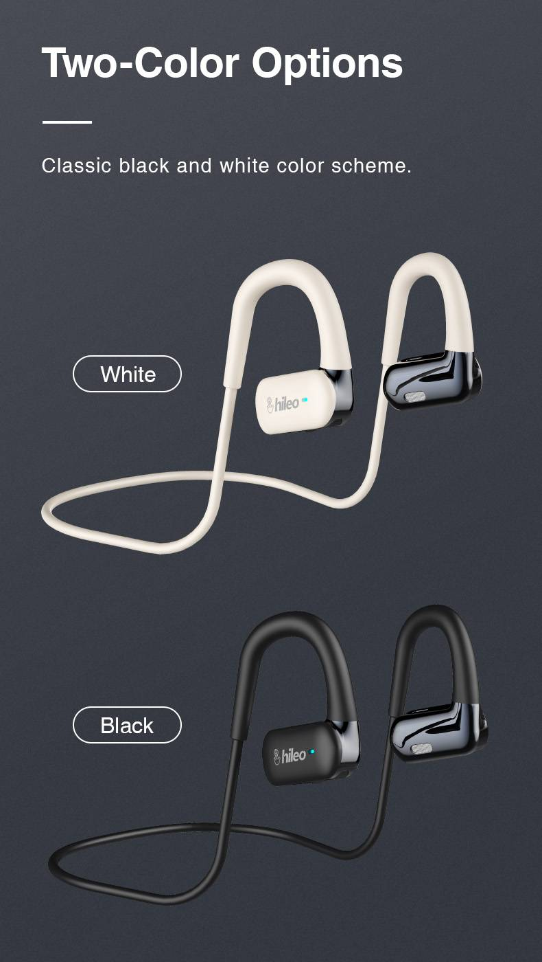 Écouteurs Bluetooth sans fil Hi77 ouverts, non intra-auriculaires, avec boutons tactiles stéréo, pour jeux musicaux_voghion.com