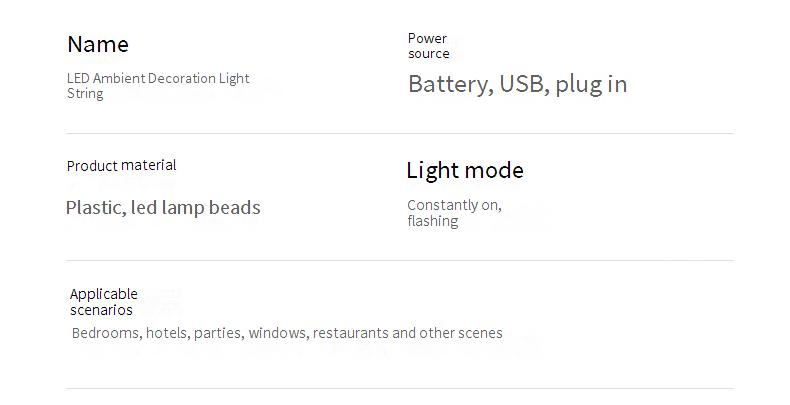 Lampki choinkowe LED zasilane energią słoneczną i USB – wodoszczelne (IP44) na kemping, Boże Narodzenie i do ogrodu (8 trybów, certyfikat CE)_voghion.com
