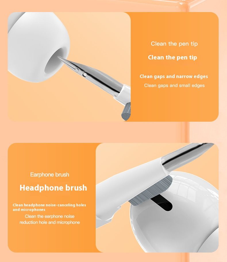 22-in-1 Multi-Function Cleaning Kit – Premium ABS & Metal Tools For Phones, Laptops, Cameras | Microfiber Cloth, Air Blower, Dust Brush_voghion.com