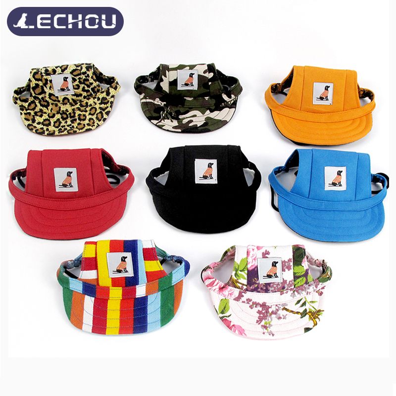 Pet Baseball Cap, Fashionable Sports Sun Hat For Puppies, Small And Medium Size, Solid Color, Windproof By PawParty Store_voghion.com