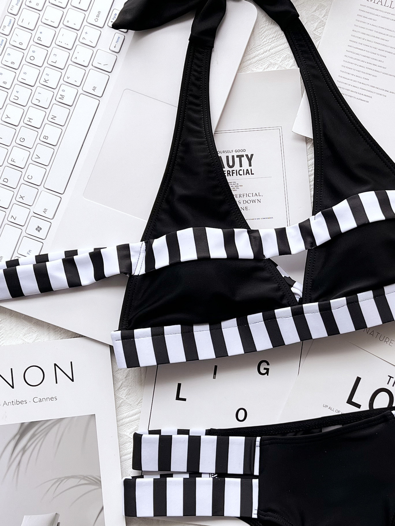 Costume da bagno da donna con spacco bikini C286W_voghion.com