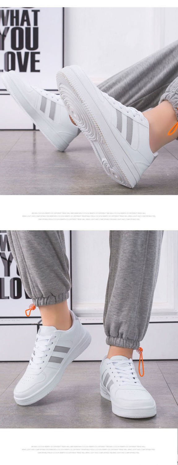 2023, Neue Mädchenschuhe, Studentenschuhe, kleine weiße Schuhe_voghion.com