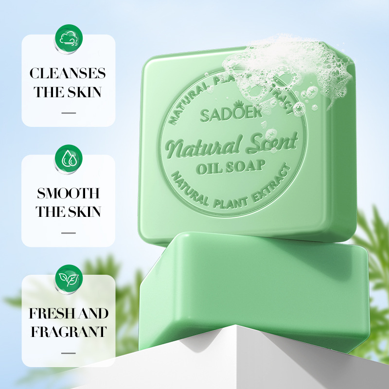 SADOER Natural Wormwood Essential Oil For Cleaning The Body, Universal Handmade Soap_voghion.com