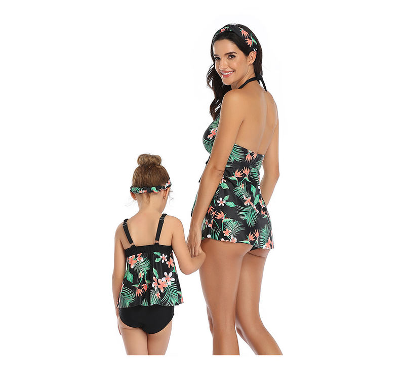 Familien-Badeanzug, Familien-Badeanzug, Weste, Badeanzug, Bauch-Schlankheits-Badeanzug_voghion.com