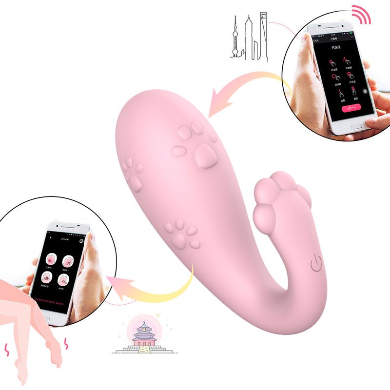 APP Bluetooth Sex Toys For Women Wireless Remote Control G-spot Massage 8 Frequency USB Charging Monster Pub Vibrator_voghion.com