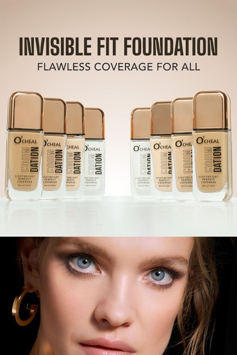 OCHEAL Warm Skin Tone Liquid Foundation Is Naturally Clear And Docile Without Taking Off Makeup, Moisturizing And Changing Color, Moisturizing_voghion.com