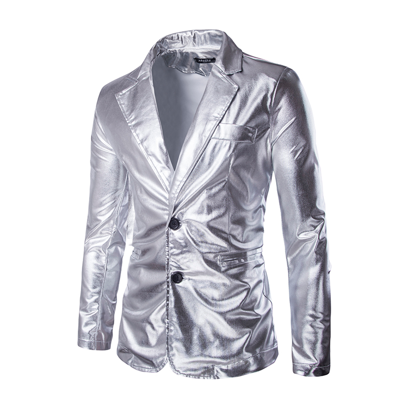 Nuovo completo da uomo slim fit con viso luminoso placcato in oro ZT-A11_voghion.com