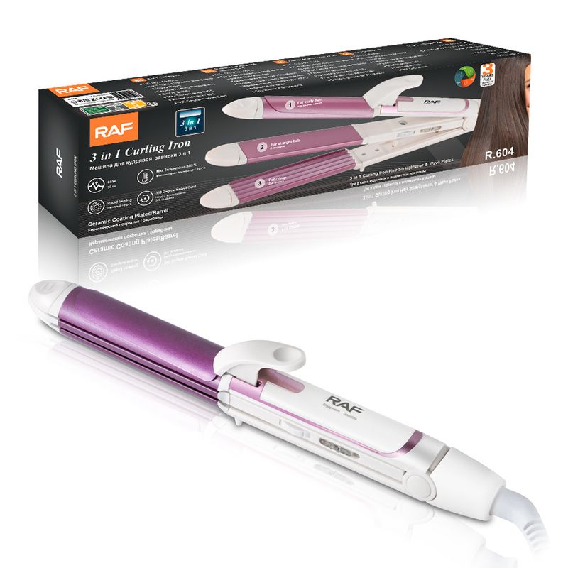 RAF European Standard Capelli Lisci Riscaldamento Clip Arricciacapelli Portatile Dormitorio Casa Soffice Multifunzionale Arricciacapelli_voghion.com