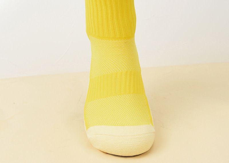 Calzini da calcio da uomo in spugna con fondo spesso, calzini da calcio in rete traspiranti antiscivolo a pois, calzini da basket d'élite, da corsa_voghion.com